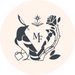 Logo of Magpie and Finch, an artist centered publishing house, and hub for creatives.