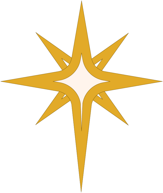 Magpie and Finch Rising Star Icon, logo sub mark